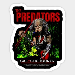 THE PREDATORS ROCK BAND Sticker